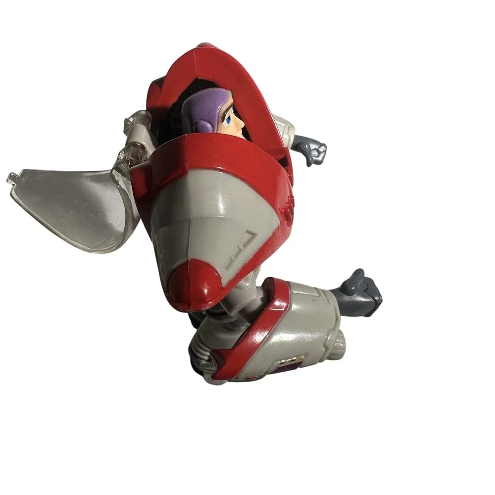 Disney Pixar Toy Story Buzz Lightyear Action Figure Spaceship Pilot 1998 Rare‎